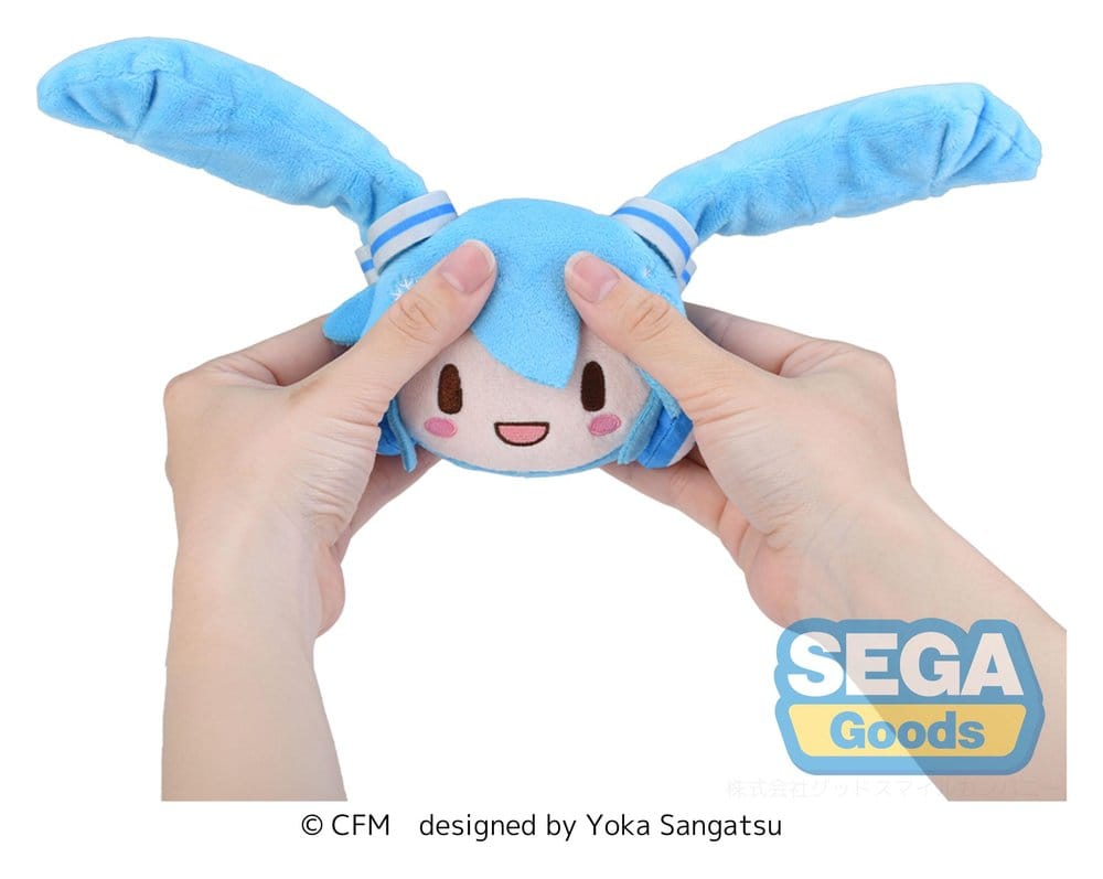 Snow Miku Fuwa Petit Plush Figure Face Mascot [2]