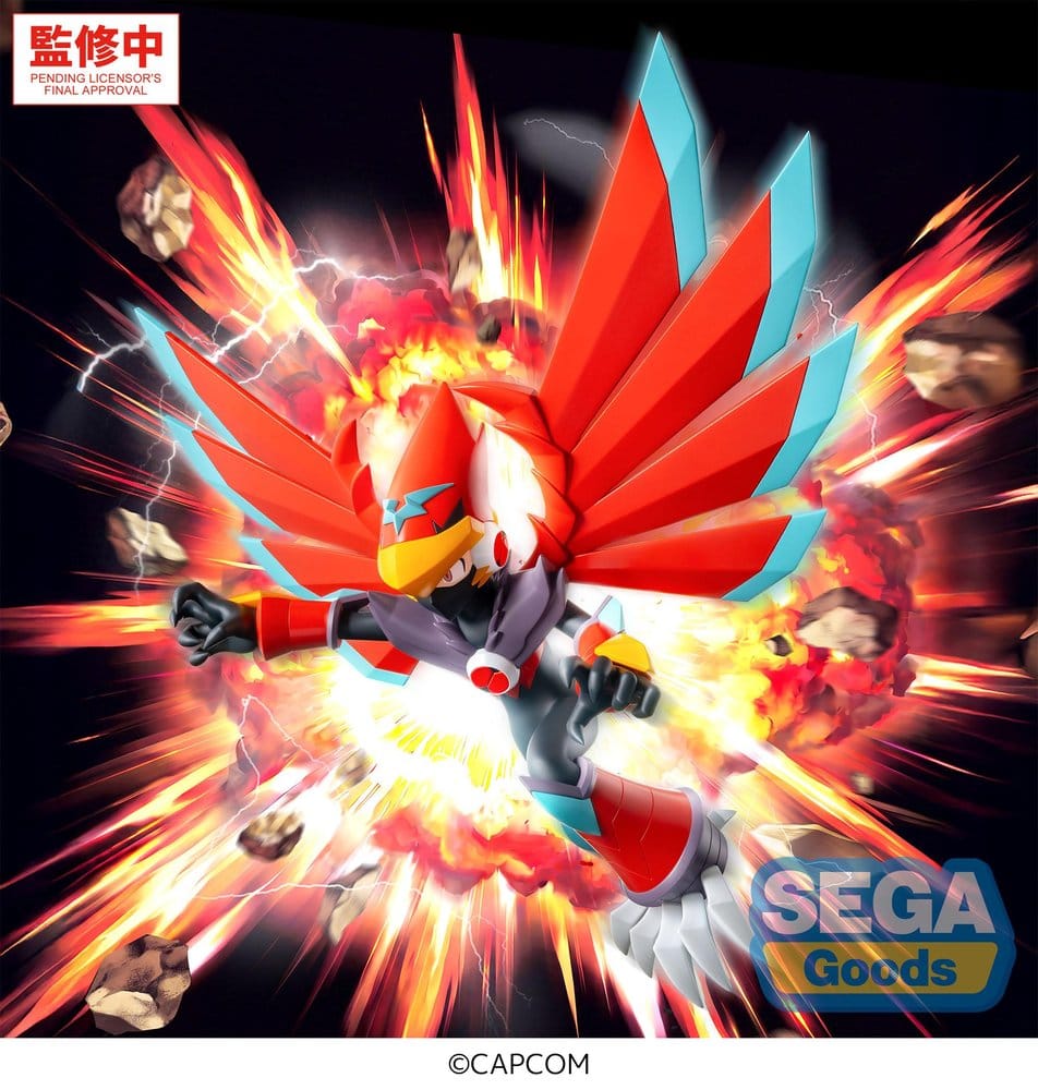 Mega Man Battle Network Luminasta PVC Figure Mega Man Falzar Beast 19 cm [1]