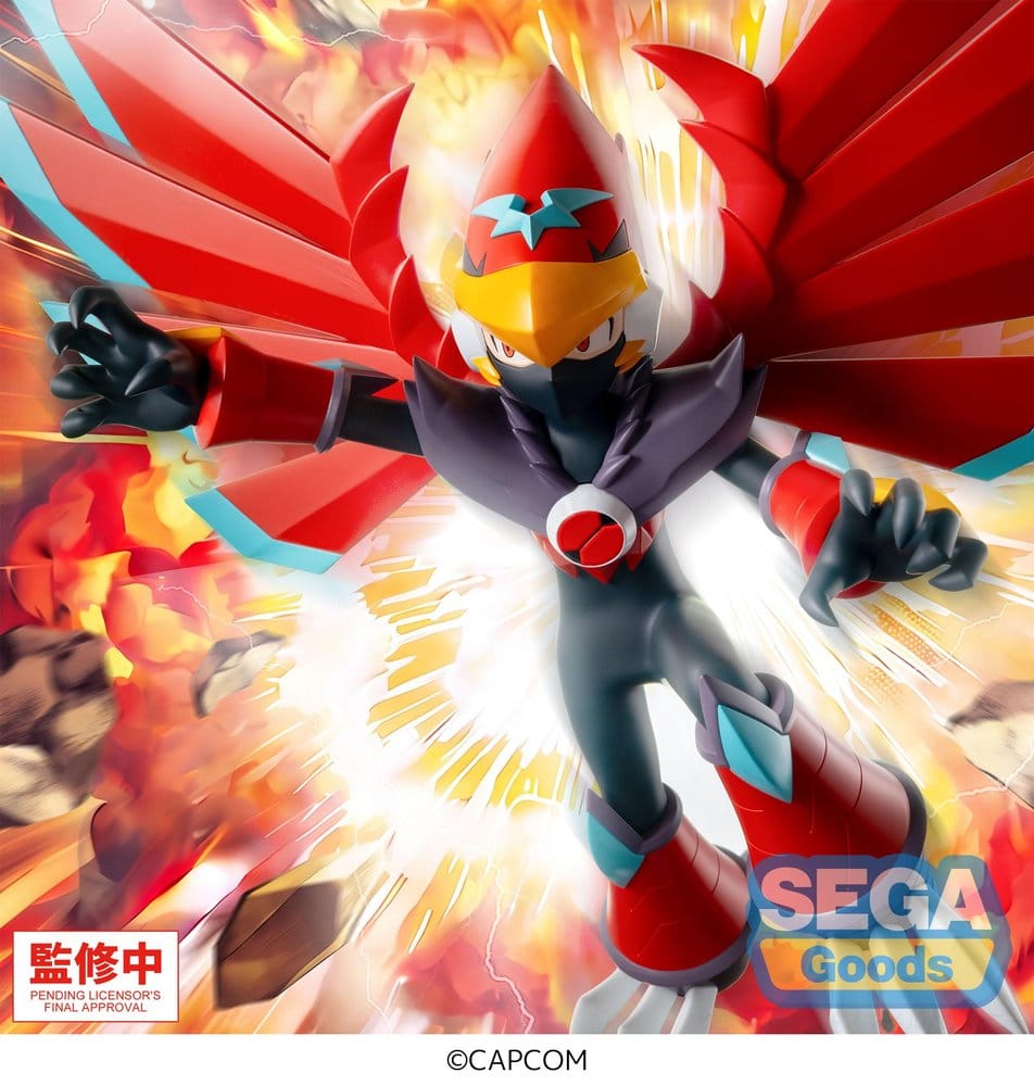 Mega Man Battle Network Luminasta PVC Figure Mega Man Falzar Beast 19 cm [2]