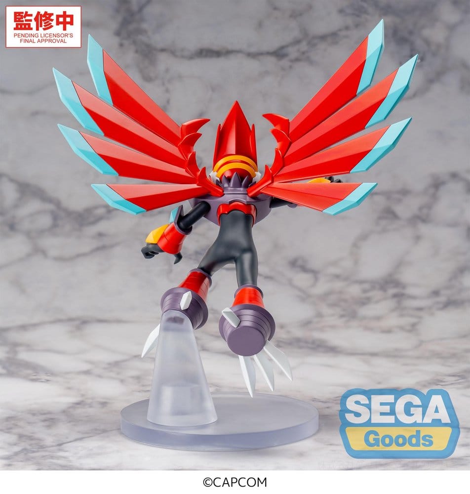 Mega Man Battle Network Luminasta PVC Figure Mega Man Falzar Beast 19 cm [4]