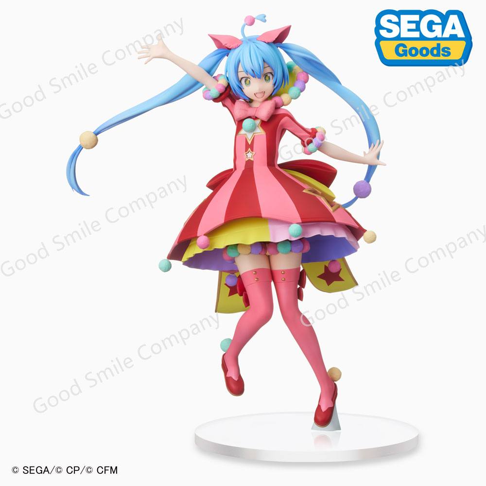 Hatsune Miku Wonderland Miku Statue 21cm Sega