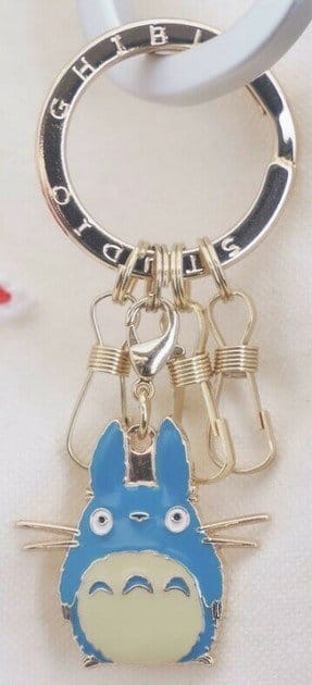 My Neighbor Totoro Metal-Keychain Middle Totoro
