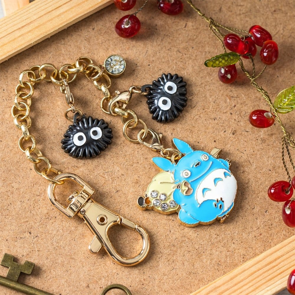 My Neighbor Totoro Charm Chain Keychain Middle Totoro