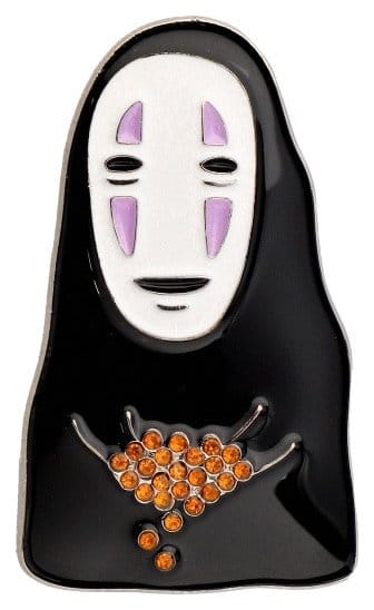 Spirited Away Metal Brooch No-Face