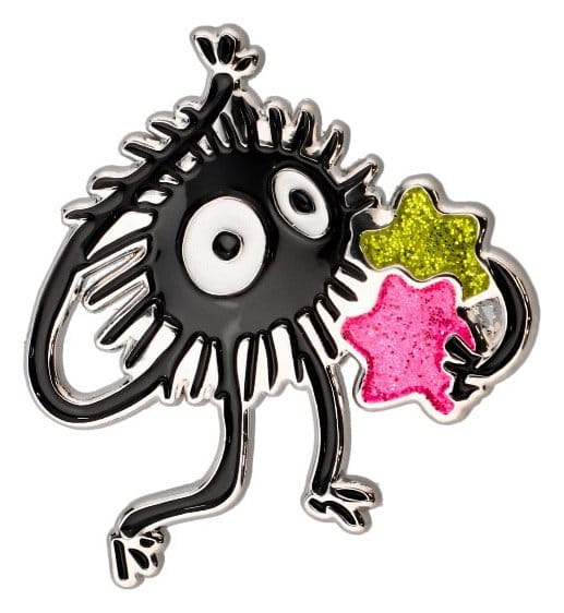 Spirited Away Metal Brooch Susuwatari