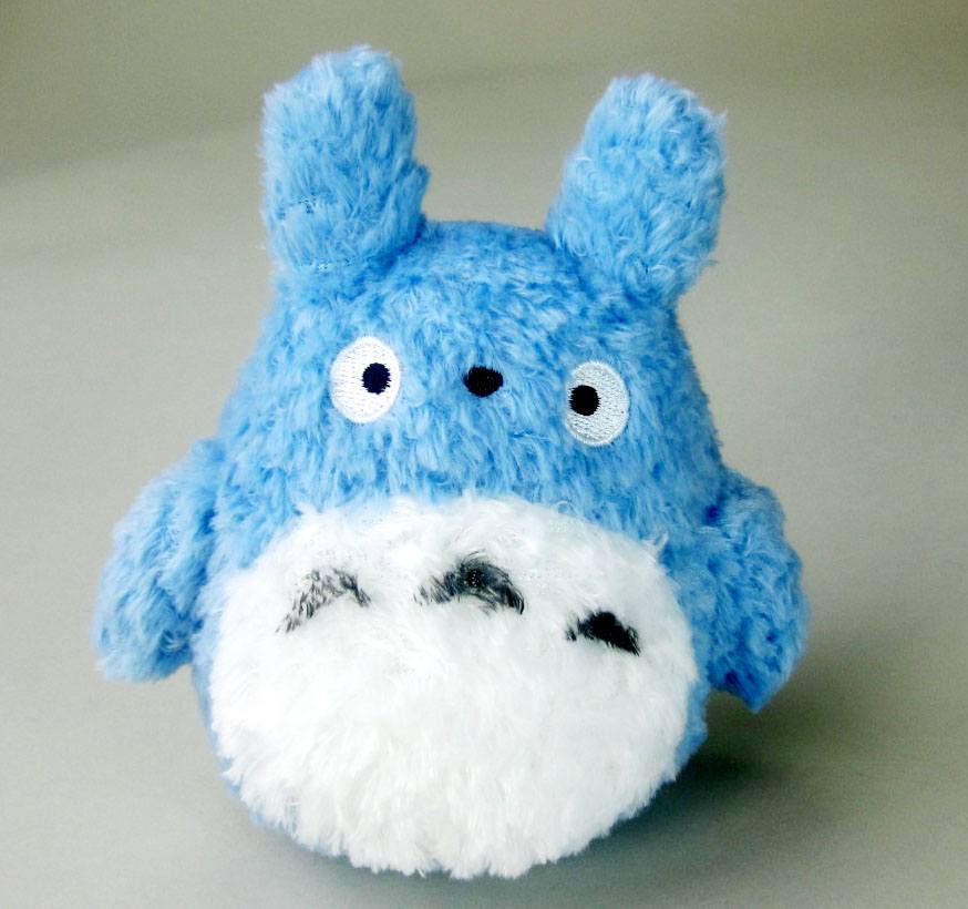 Blå Totoro plysdyr på 14 cm