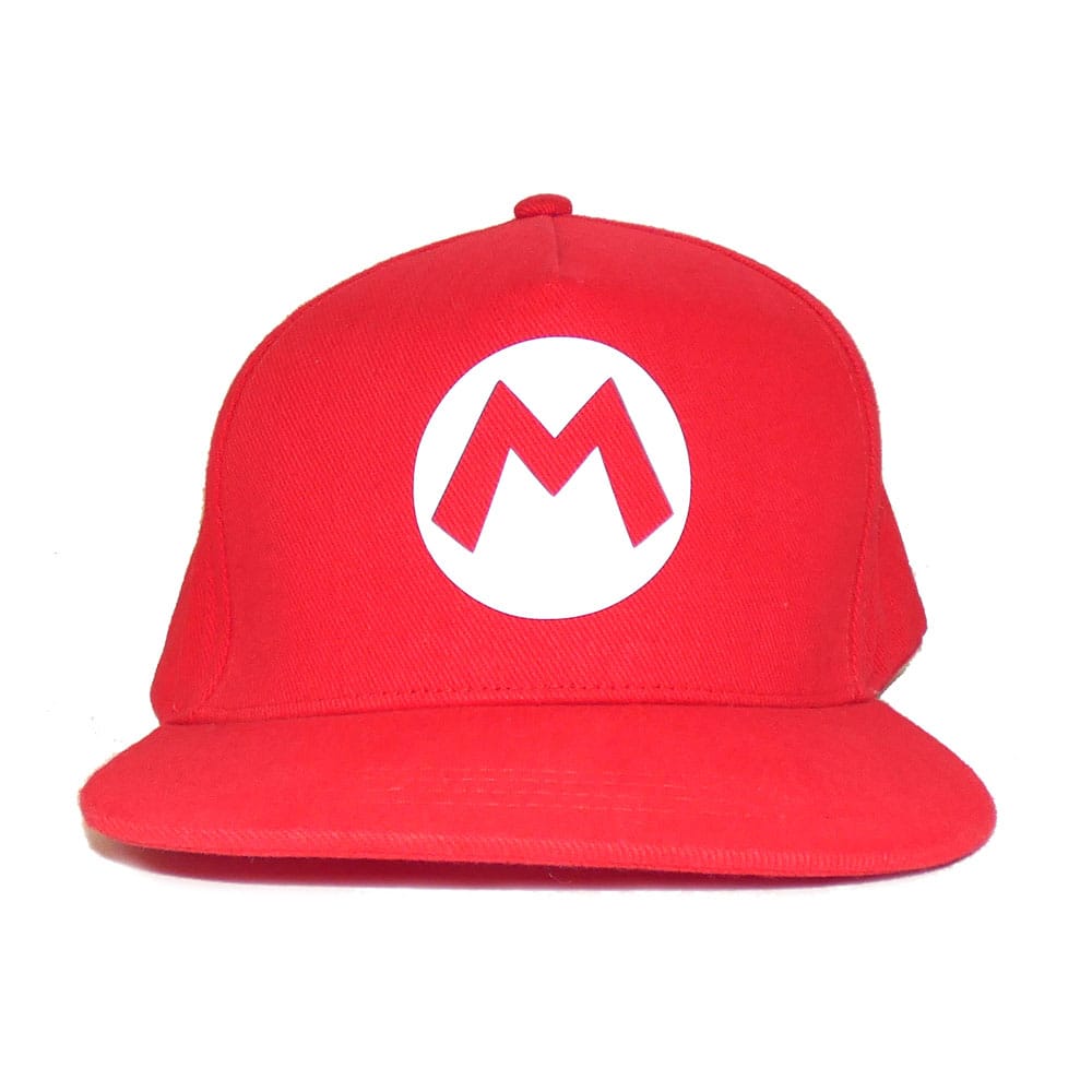 Super Mario Snapback Kasket - Mario Badge