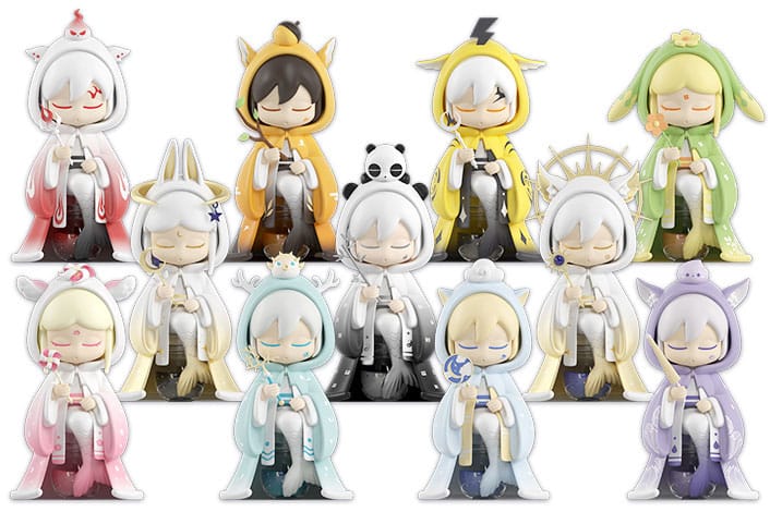 Manta & Eddie Trading Figures 8-Pack Bagua Shaman Mermaid in the Sacred Mountain 11 cm