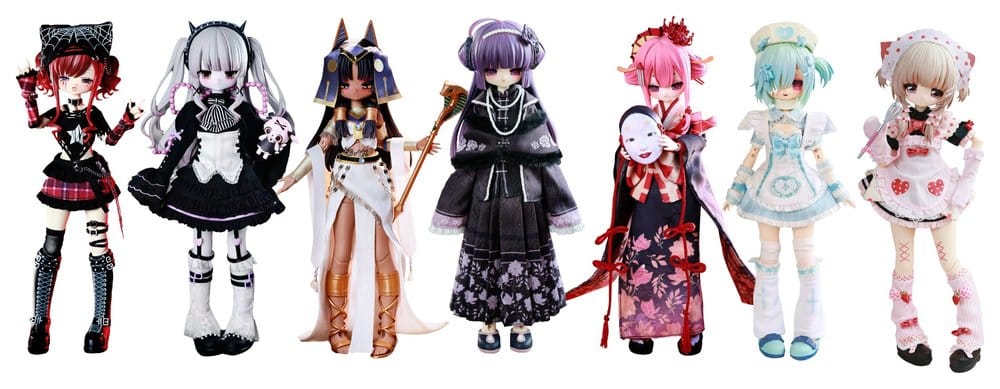 The Dark Side of the Heart: Condemnation of the Wicked Woman Series Action Figures 6-Pack 26 cm Blind Box