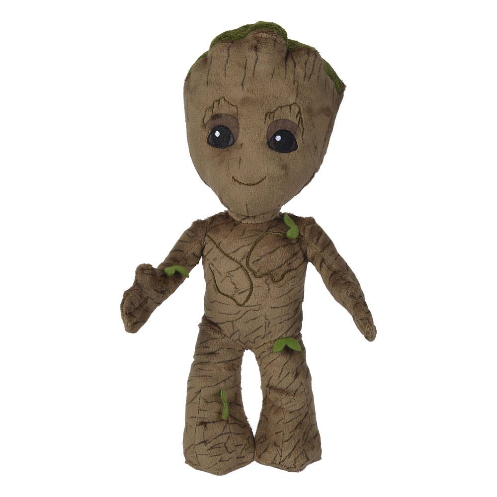 Disney - Marvel Floppy Young Groot - 25 cm - Pluche - Bruin - Alle leeftijden - Knuffel