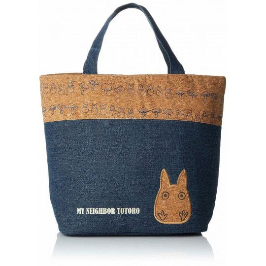 My Neighbor Totoro frokosttaske - cork & denim style Totoro