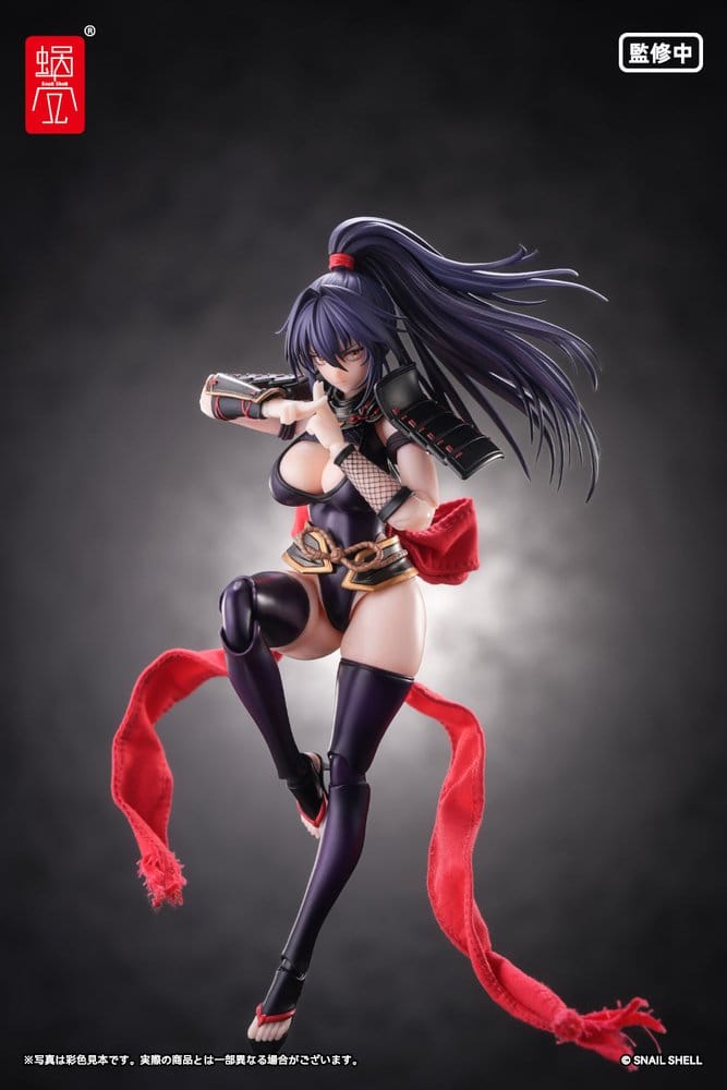 PRECOMENZI - Original Character Action Figure 1/12 RPGEX-10 Kunoichi Reppuu 16 cm