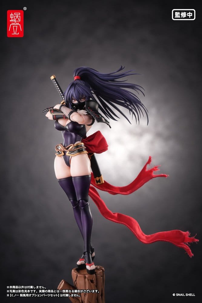 Original Character Action Figure 1/12 RPGEX-10 Kunoichi Reppuu 16 cm [10]