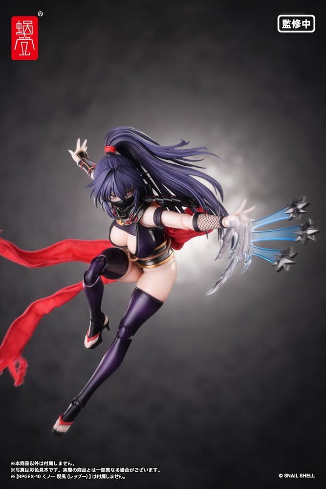 Original Character Action Figure Parts 1/12 Kunoichi Reppuu [9]