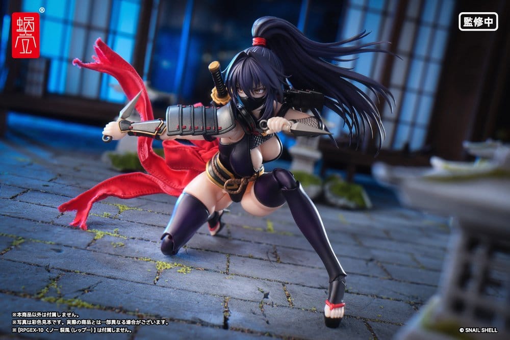 Original Character Action Figure Parts 1/12 Kunoichi Reppuu [5]