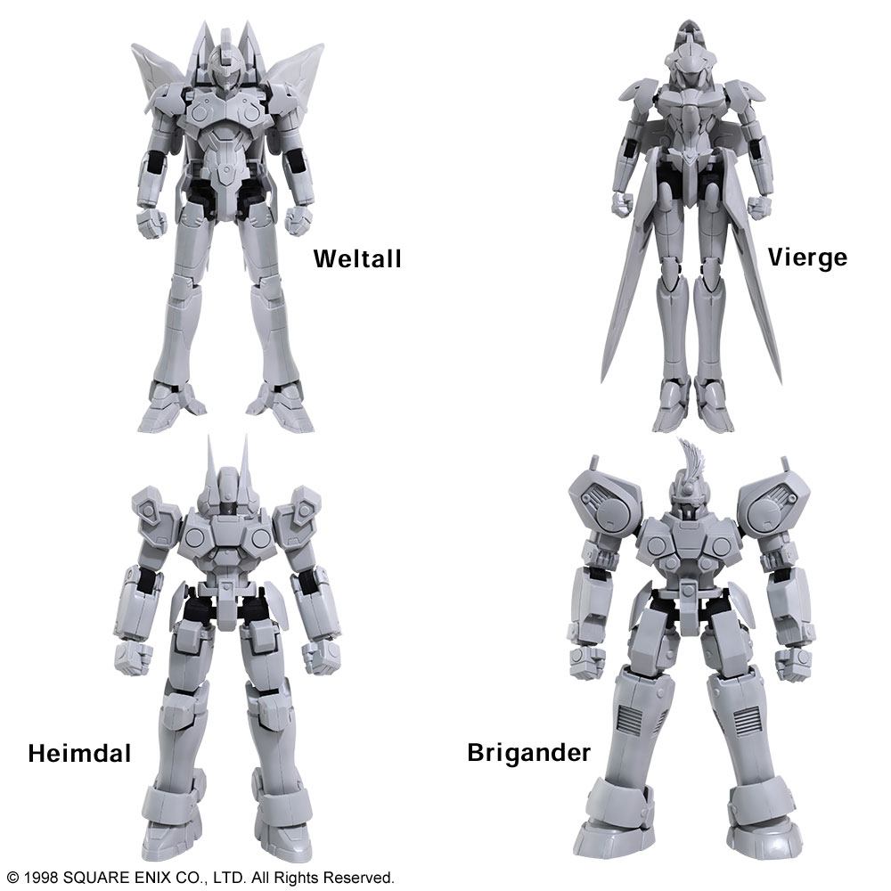 Xenogears Structure Arts Plastic Model Kits 1/144 Vol. 1 11 cm