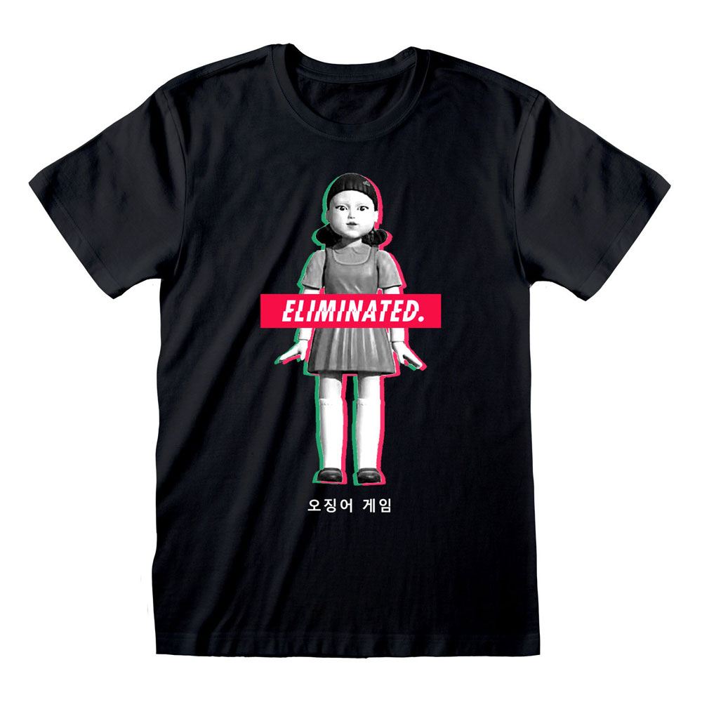 Squid Game shirt – Elimination Doll maat 2XL