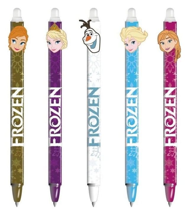 PRECOMENZI - Frozen Erasable Gel Pen Characters Display (30)