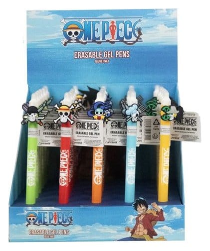 One Piece Erasable Gel Pen Emblems Display (30) [1]