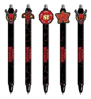 PRECOMENZI - Stranger Things Erasable Gel Pen Hellfire Club Display (30)