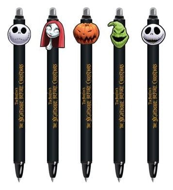 PRECOMENZI - Nightmare before Christmas Erasable Gel Pen Characters Display (30)