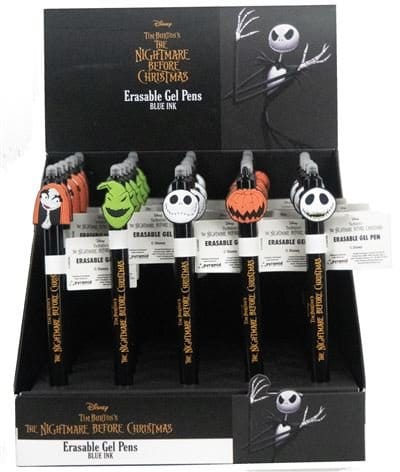 Nightmare before Christmas Erasable Gel Pen Characters Display (30) [1]
