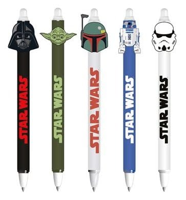 PRECOMENZI - Star Wars Erasable Gel Pen Characters Display (30)