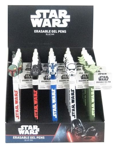 Star Wars Erasable Gel Pen Characters Display (30) [1]