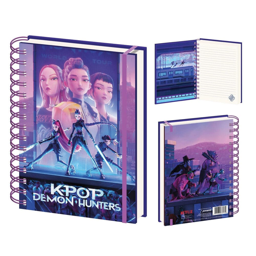 KPop Demon Hunters Wiro Notebook A5 