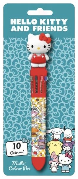 Hello Kitty and Friends Multi Colour Pen American Diner Version Display (8)