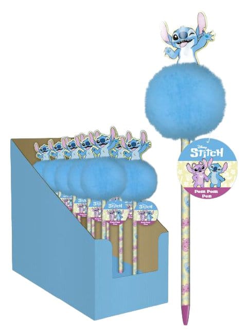 Lilo & Stitch Pom Pom Pen In The Sun Display (9)