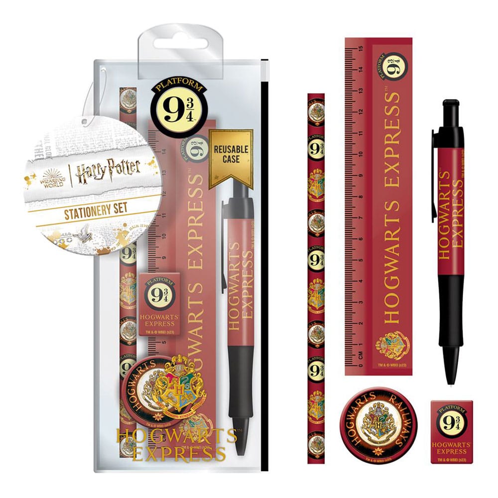 Harry Potter 5-Piece Stationery Set Platform 9 3/4