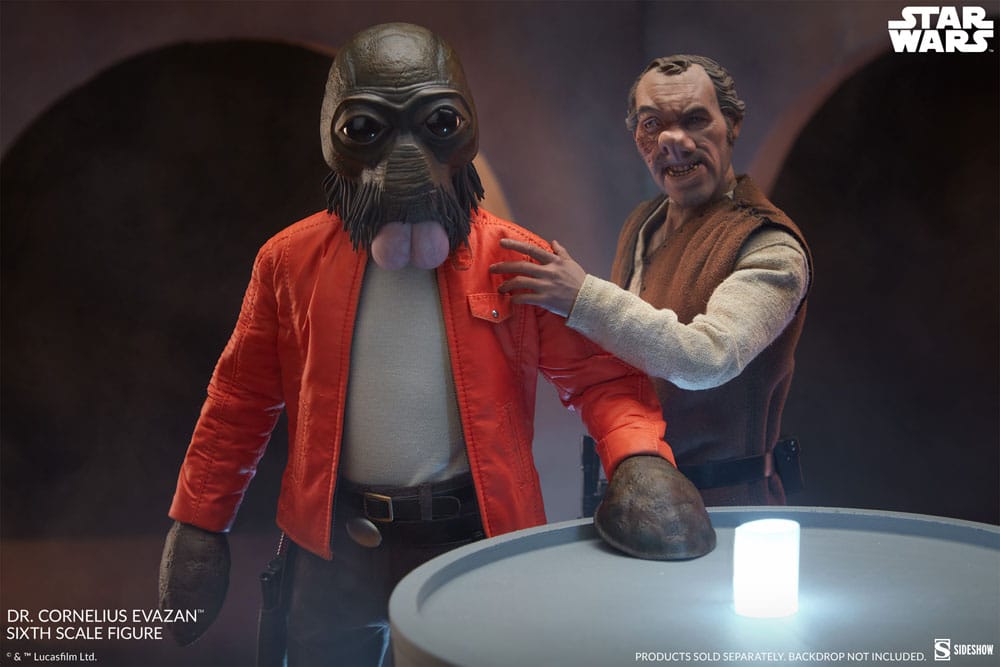Star Wars Episode IV Scum & Villainy Action Figure 1/6 Doctor Cornelius Evazan 30 cm [3]