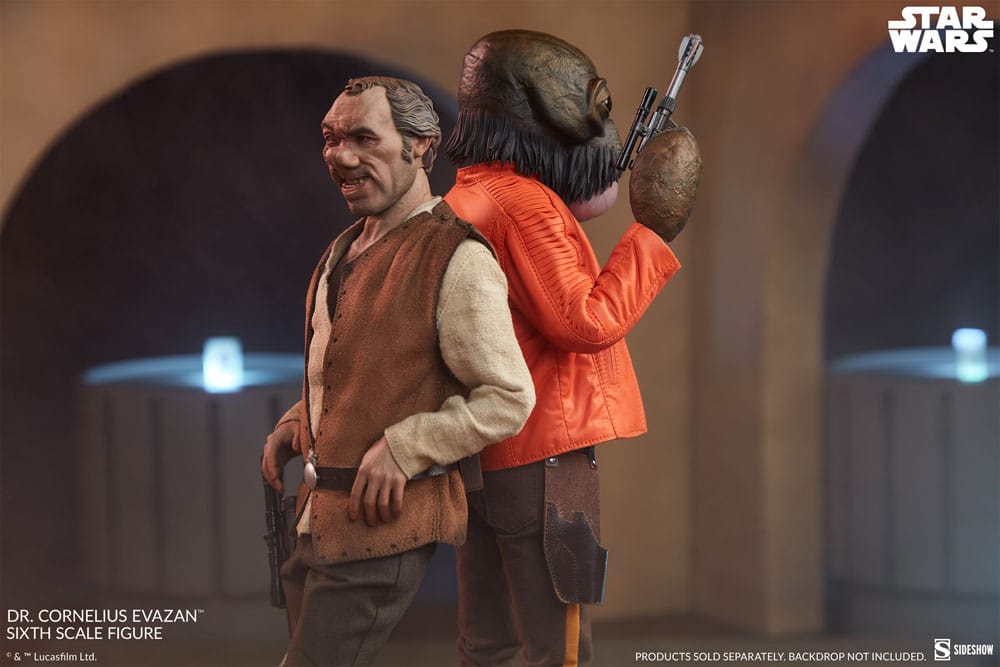 Star Wars Episode IV Scum & Villainy Action Figure 1/6 Doctor Cornelius Evazan 30 cm [5]