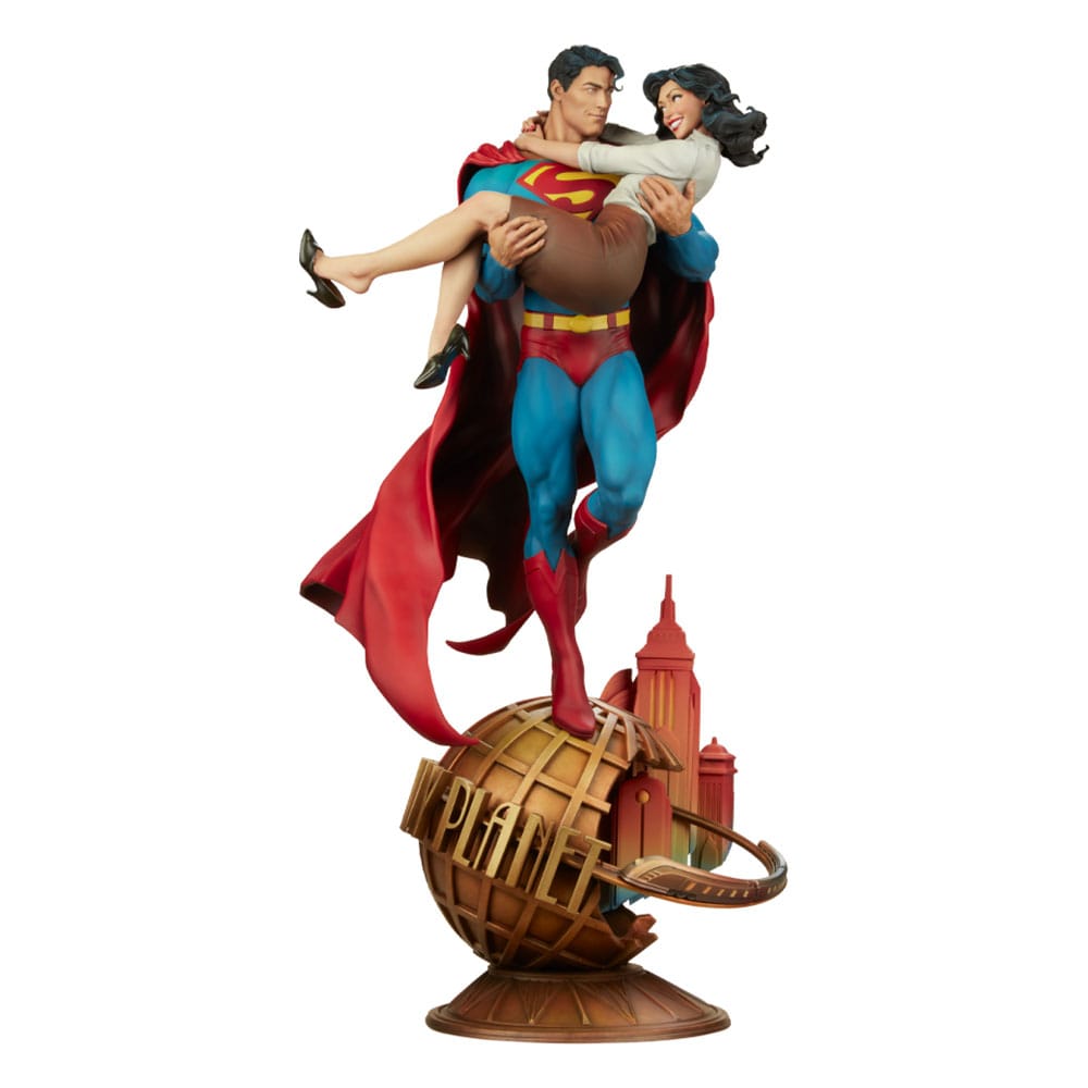 Køb DC Comics Diorama Superman & Lois Lane 56 cm hos Superhelten Legetøj