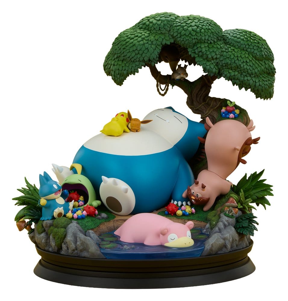 Pokémon Diorama Snorlax 33 cm