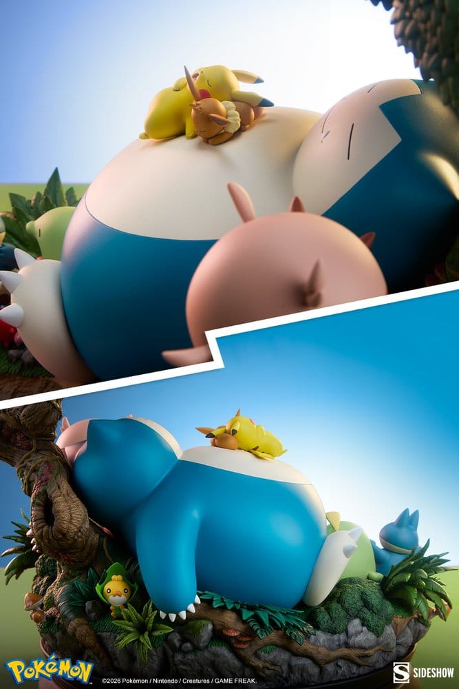 Pokémon Diorama Snorlax 33 cm 5