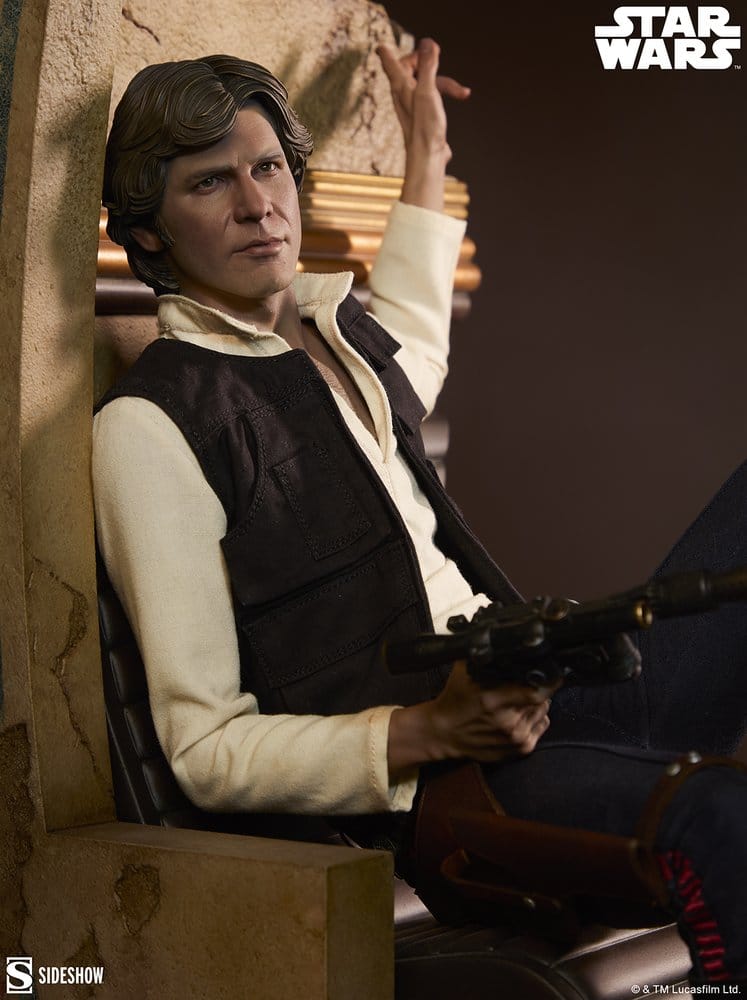 Star Wars Episode IV Mixed Media Premium Format Figure Han Solo: Sorry About the Mess 32 cm [4]