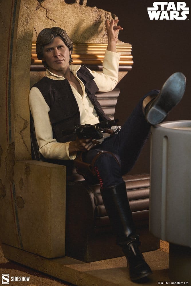 Star Wars Episode IV Mixed Media Premium Format Figure Han Solo: Sorry About the Mess 32 cm [5]