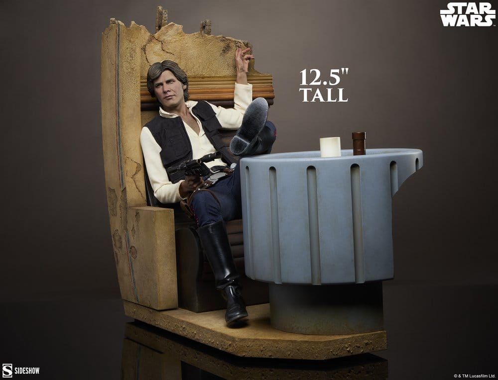 Star Wars Episode IV Mixed Media Premium Format Figure Han Solo: Sorry About the Mess 32 cm [8]