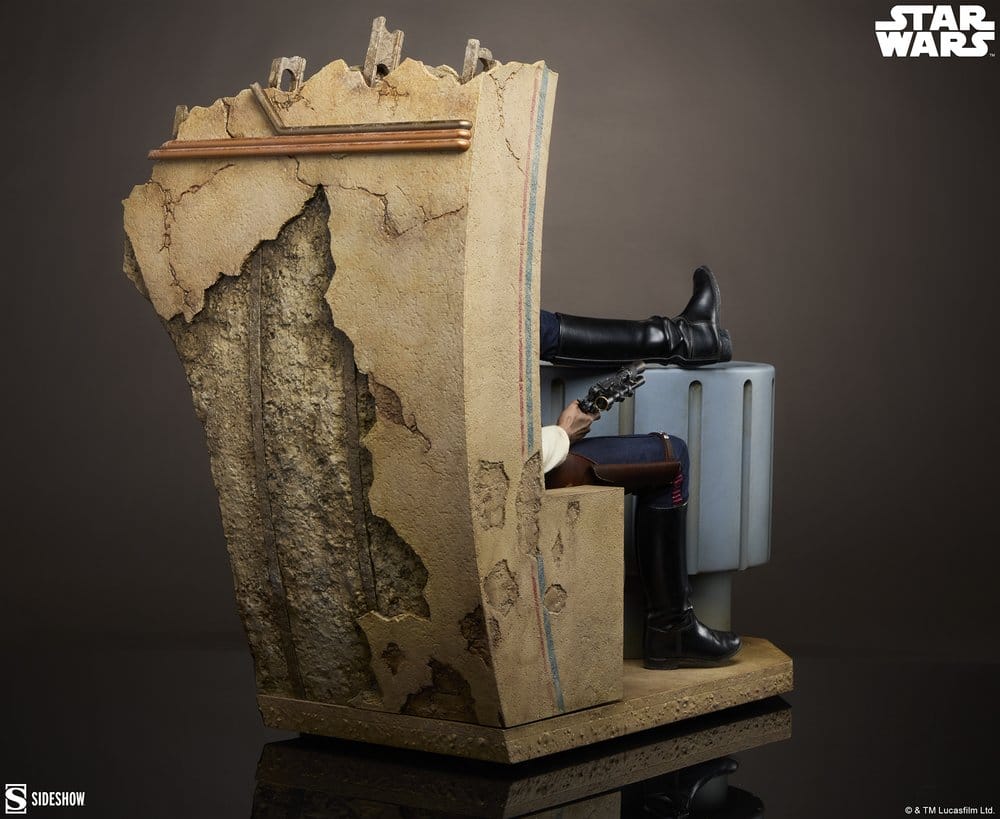 Star Wars Episode IV Mixed Media Premium Format Figure Han Solo: Sorry About the Mess 32 cm [10]