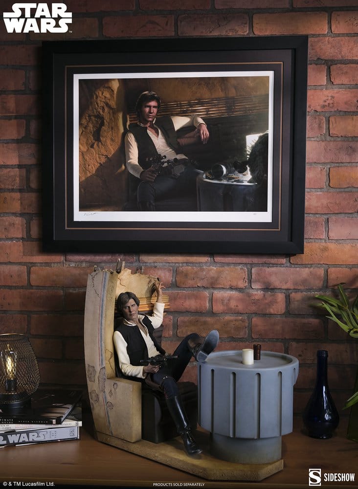 Star Wars Episode IV Mixed Media Premium Format Figure Han Solo: Sorry About the Mess 32 cm [14]