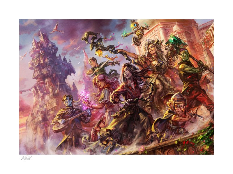 Critical Role Campaign 3: Bells Hells Art Print The Draw of Destiny 61 x 46 cm - unframed