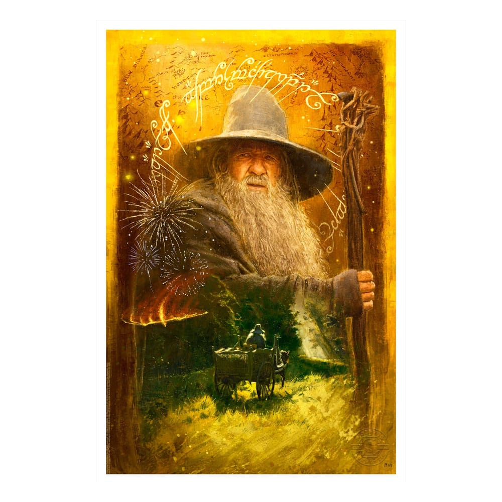 Lord of the Rings Art Print Gandalf Arrives 41 x 61 cm - unframed