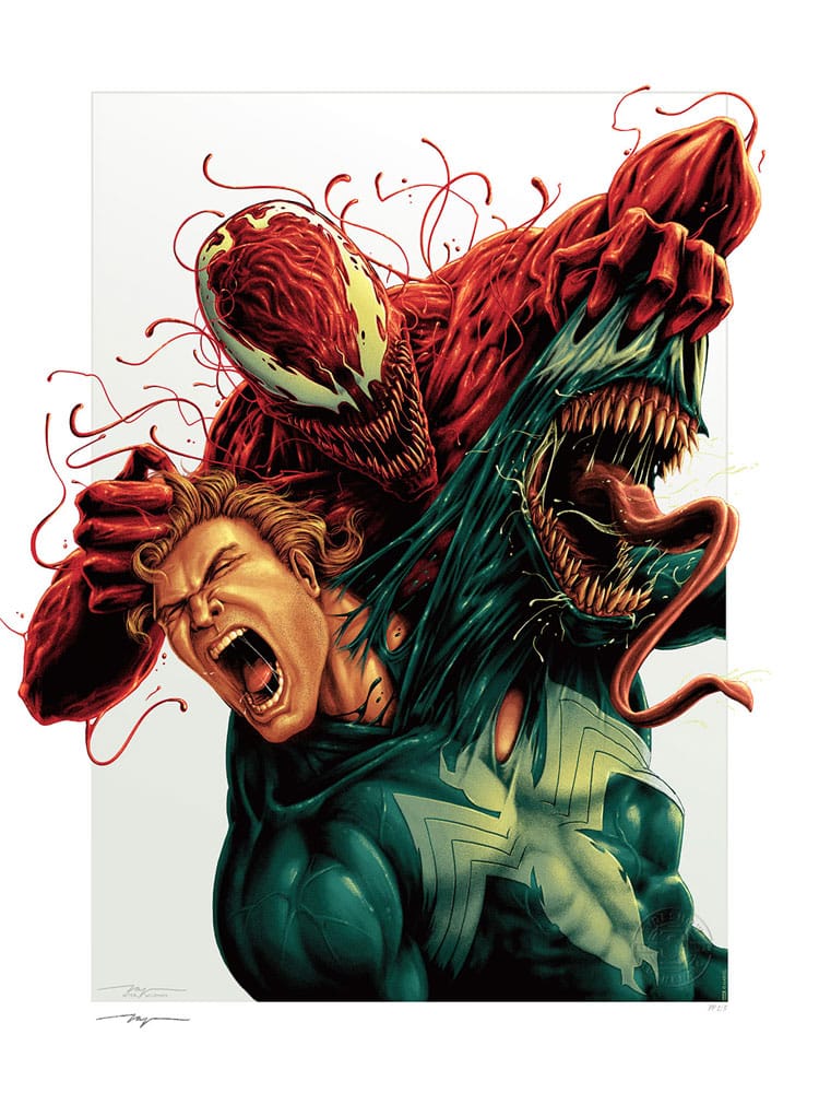 Marvel Art Print Venom: Carnage Unleashed 46 x 61 cm - unframed