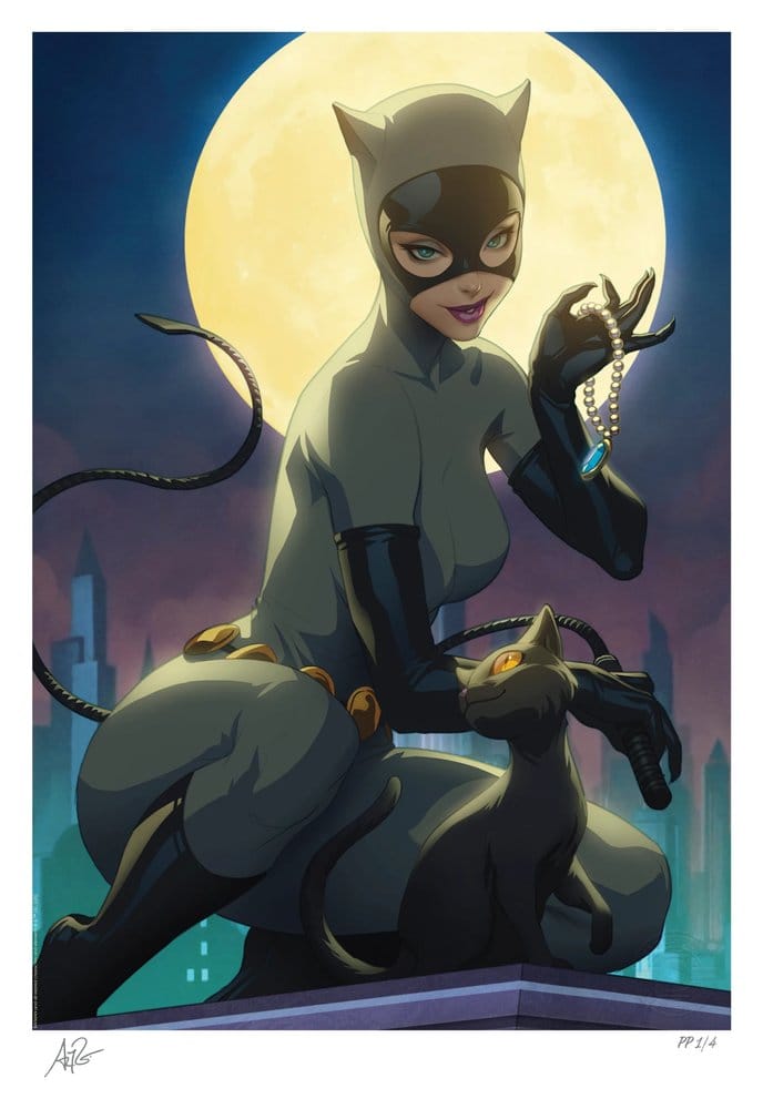 PRECOMENZI - DC Comics Art Print Catwoman: Batman the Animated Series 46 x 61 cm - unframed