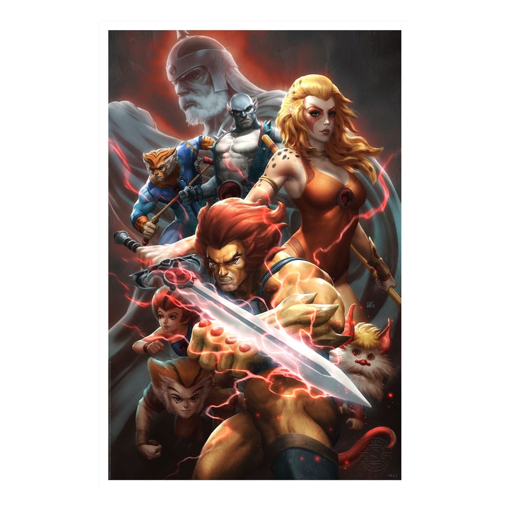 ThunderCats Art Print Thunder, Thunder, Thundercats! 41 x 61 cm - unframed