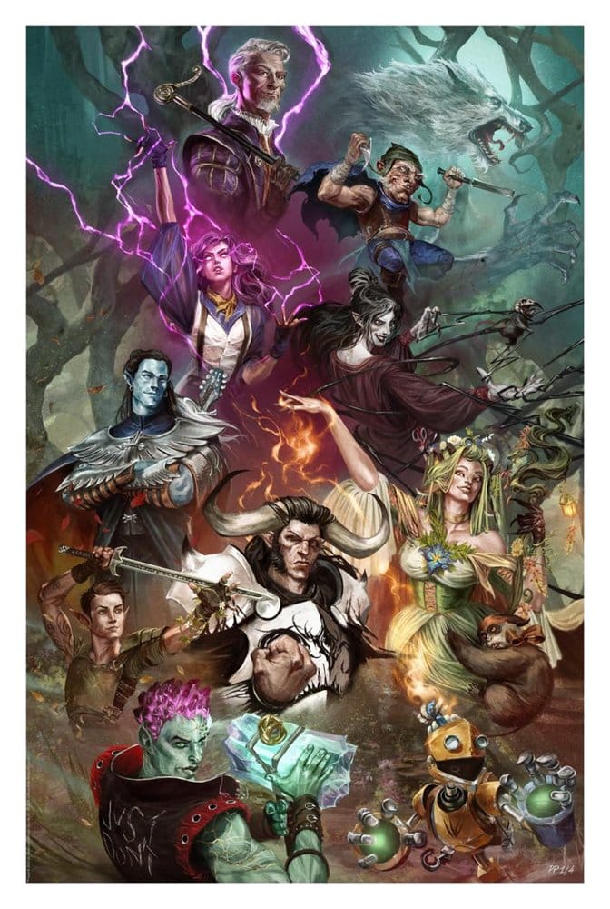 PRECOMENZI - Critical Role Art Print Bells Hells 41 x 61 cm - unframed