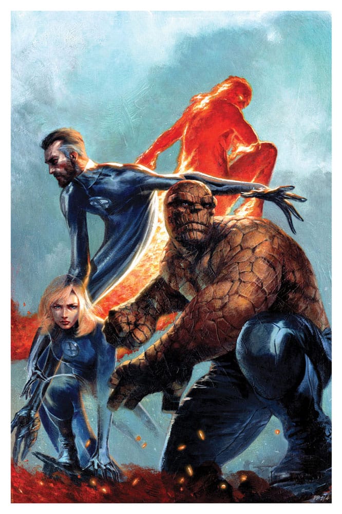 Sideshow Collectibles Marvel Art Print The Fantastic Four 41 x 61 cm - unframed