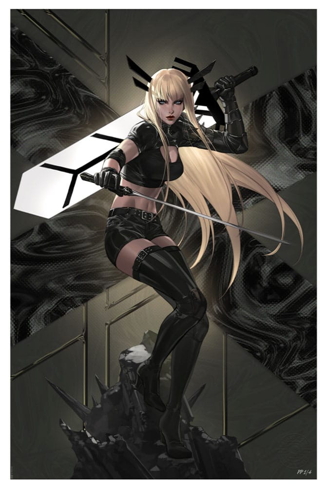Sideshow Collectibles X-Men Art Print Illyana Rasputin: Magik 61 x 41 cm - unframed